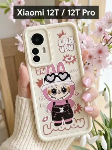 Red Cat Чехол на Xiaomi 12T Лабубу