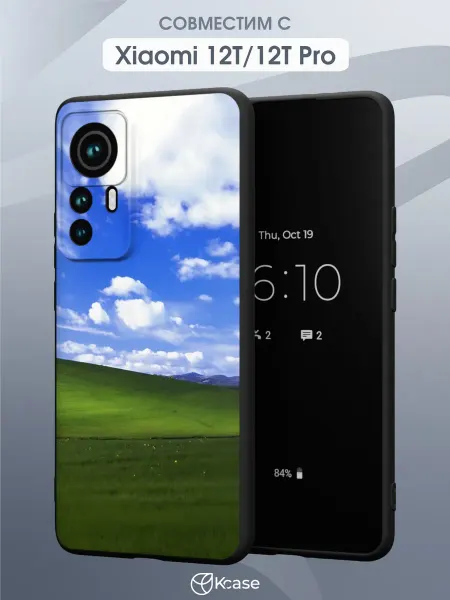 Kcase Чехол на Xiaomi 12T 12T Pro с принтом windows
