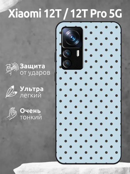 Li&Va Чехол на Xiaomi 12T горошек