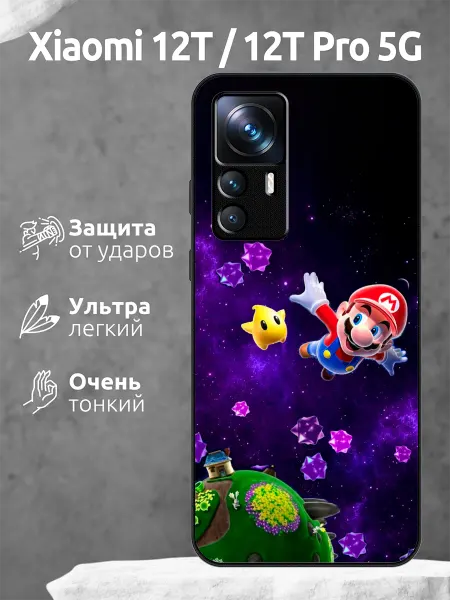 Li&Va Чехол на Xiaomi 12T Супер Марио