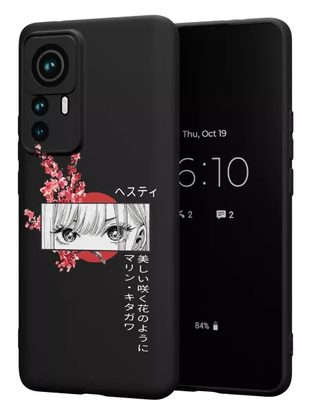 PBl store Чехол на Xiaomi 12T 12T Pro с принтом Аниме