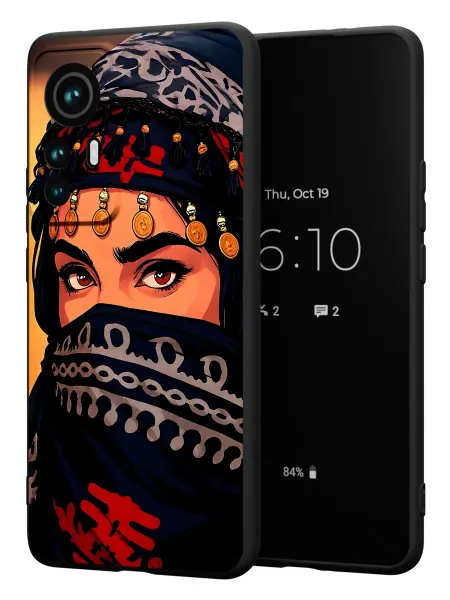 PBl store Чехол на Xiaomi 12T 12T Pro с принтом Мусульманка