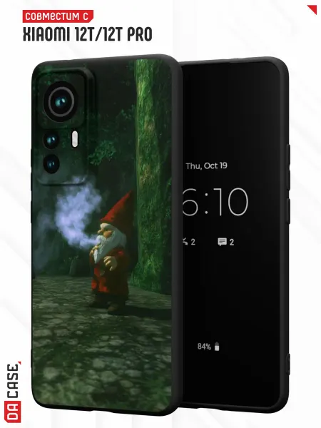 DACase Чехол на Xiaomi 12T12T Pro с принтом Гном