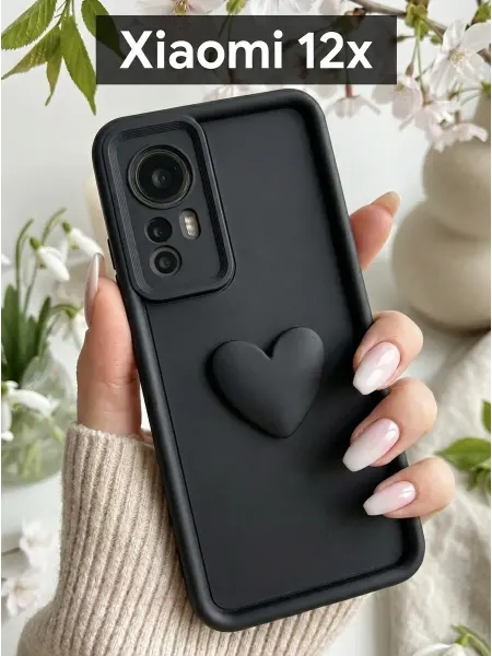 Red Cat Чехол на Xiaomi 12x Сердечко