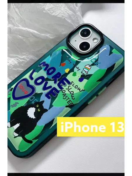 UTA store Чехол на iPhone 13 14 с принтом