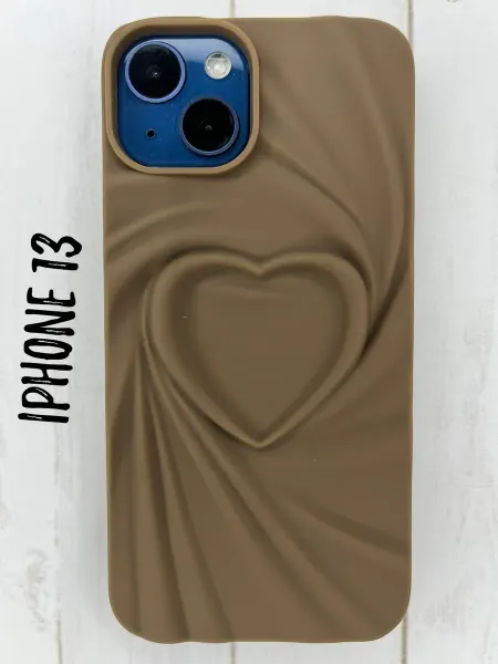 IV&VI Accessories Чехол на iphone 13 с объемным сердцем