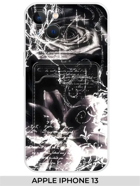 NOOTO Чехол с карманом на Apple iPhone 13 Готика Y2K