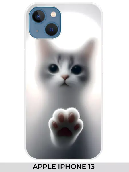 NOOTO Чехол на Apple iPhone 13 (для Айфон 13) сердечки