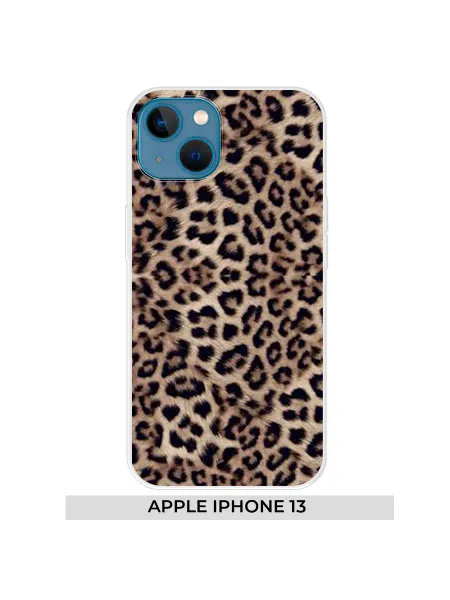 NOOTO Чехол на Apple iPhone 13 леопардовый