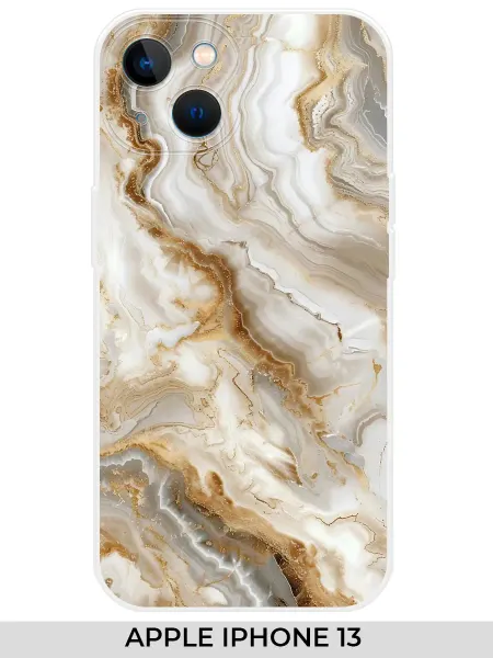 NOOTO Чехол на Apple iPhone 13 мраморный
