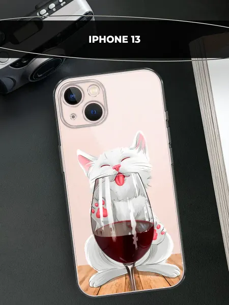 Avocase Чехол на iPhone 13 кот