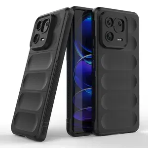 Противоударный чехол Flexible Case для Xiaomi 13 Pro (черный)