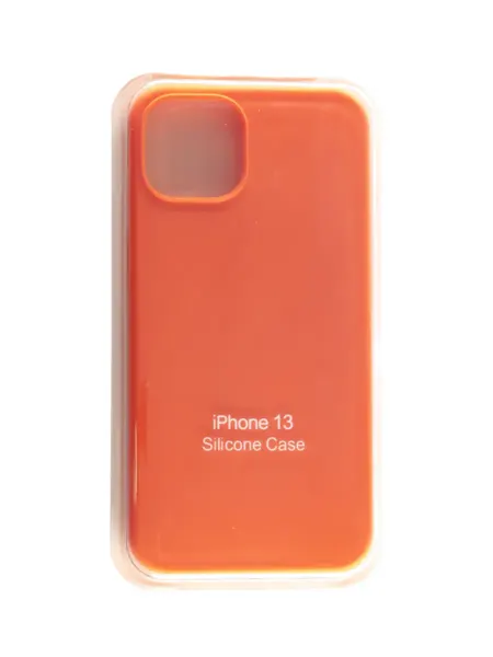 NoName Чехол-накладка для iPhone 13 SILICONE CASE закрытый сиренево