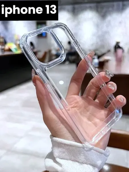 ND CASE чехол на iphone 13 прозрачный силиконовый