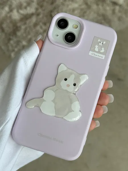 CaseLove Чехол на iPhone 13 с котиком