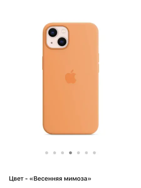 MagSafe Силиконовый чехол для iPhone 13 mini