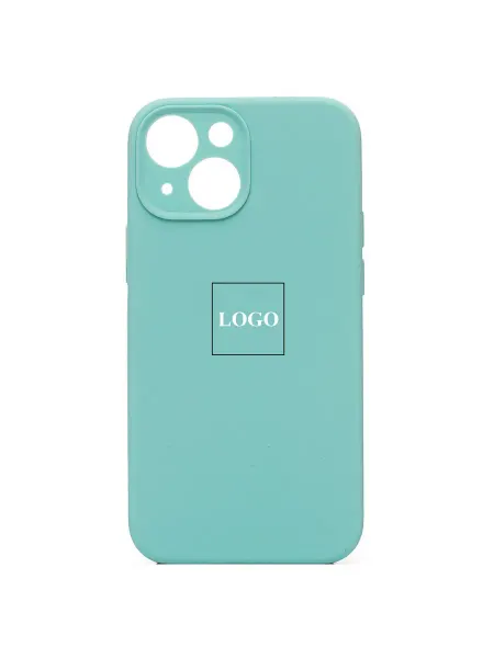 Promise mobile Чехол iPhone 13 mini Soft Touch с закрытой камерой мятный
