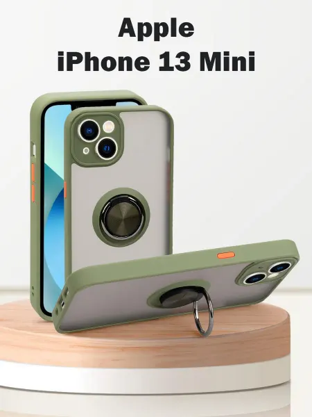 Чехол для iPhone 13 mini айфон 13 мини, с кольцом