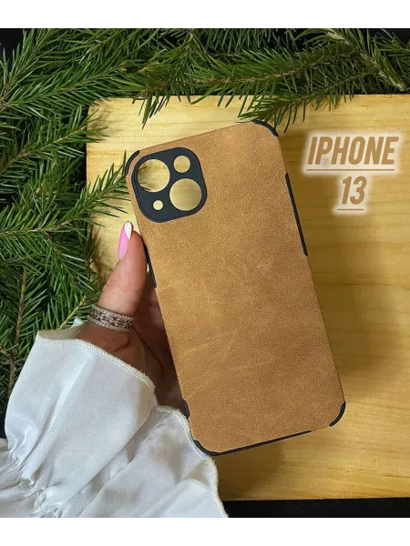 PandaCNY Кожаный Чехол для IPhone 13