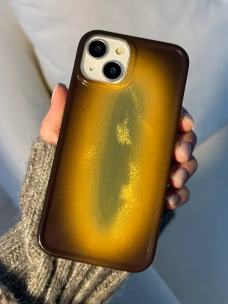 PurpleCloud Чехол на iPhone 13 с градиентом