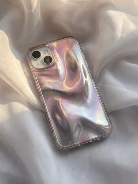 PurpleCloud Чехол на iPhone 13 переливающийся