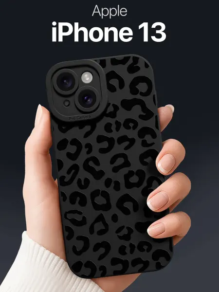 SCDesign Леопардовый чехол на iPhone 13