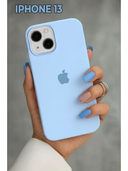 Чил энд Рил Силиконовый чехол на iPhone 13 с защитой камеры