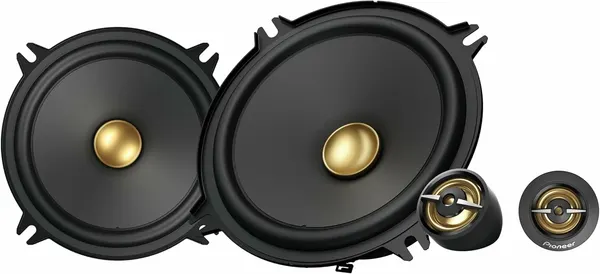 Колонки автомобильные Pioneer TS-A1301C, 13 см, двухкомпонентные, 2 шт.
