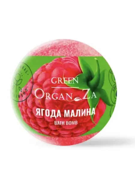 Organ Za Green Гейзер для ванн "Ягода малина" 135г