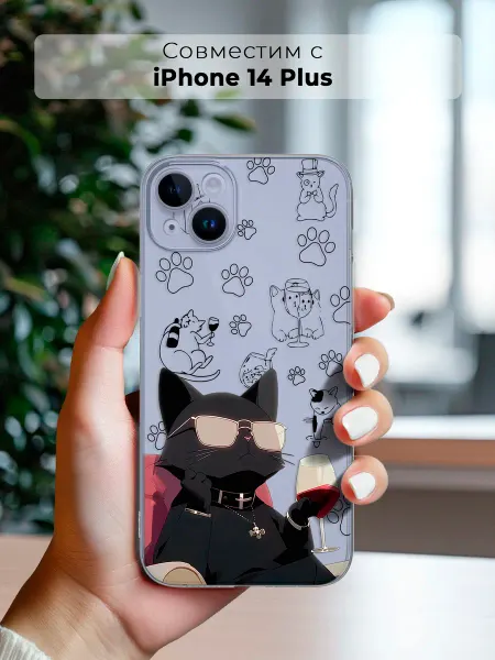 ANP Case Чехол на iPhone 14 Plus Котик