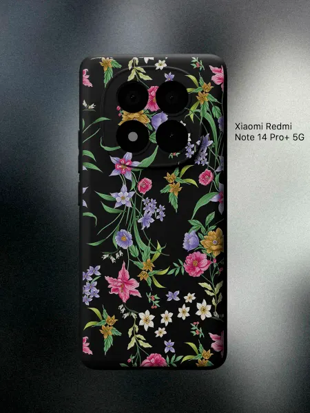 ANP Case Чехол на Xiaomi Redmi Note 14 Pro Plus с цветочками