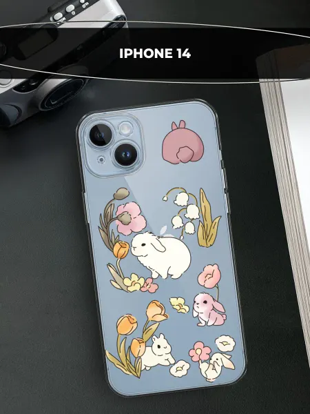 Avocase Чехол на Apple iPhone 14 кролик