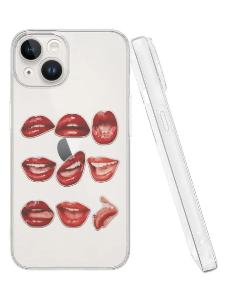 QuestCase Чехол на Apple iPhone 14 с принтом Любовь
