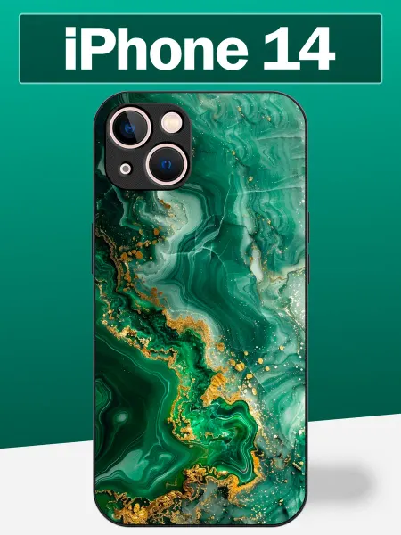 BestSalesMan Чехол на iPhone 14 мрамор