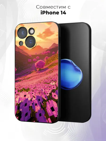 Case it Чехол на iPhone 14 с принтом Minecraft