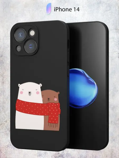 Secret.Case.Store Чехол на iPhone 14 с принтом Новый год
