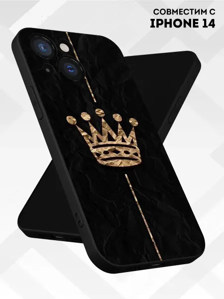 Vip Case Чехол на iPhone 14 Корона