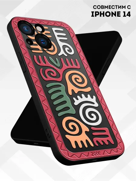 Vip Case Чехол на iPhone 14 Этно