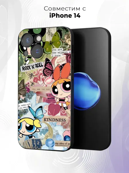 Case it Чехол на iPhone 14 с принтом Суперкрошки