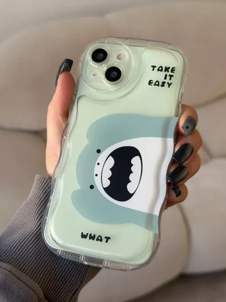 CaseLove Чехол на iPhone 14 с принтом Акула
