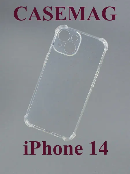 Casespace Чехол на iphone 14 с защитой камеры силиконовый