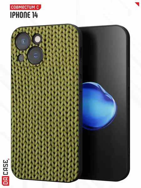 DACase Чехол на iPhone 14 с принтом Свитер