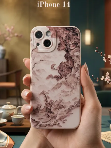 DropCase Чехол на iPhone 14 с принтом