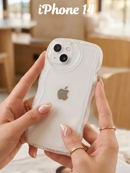 FuturaCase Чехол на Iphone 14 Объемный, волнистый