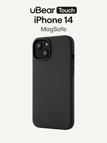 UBear Чехол на iPhone 14, soft touch, MagSafe