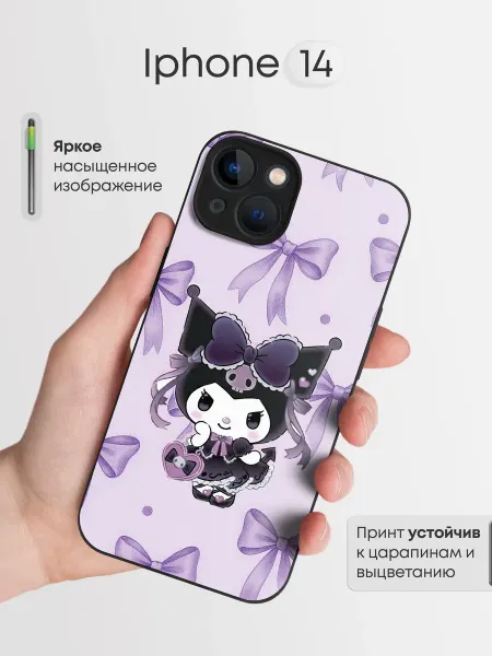 TiA MaX Чехол на iPhone 14 с принтом Куроми