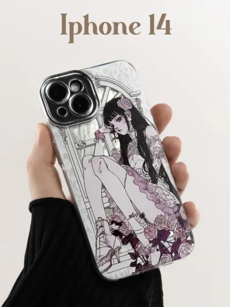 TiA MaX Чехол на iPhone 14 с принтом
