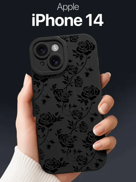 SCDesign Чехол на iPhone 14 с розами