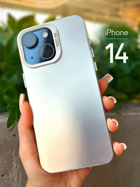 TassyMobil Противоударный чехол на iPhone 14 с защитой камеры