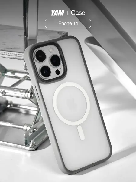 Yamcase Чехол на iphone 14 силиконовый